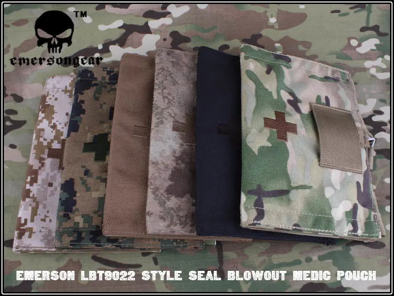 EMERSON LBT9022 стильный медицинский мешочек с продувкой Военная армейская Сумка MOLLE