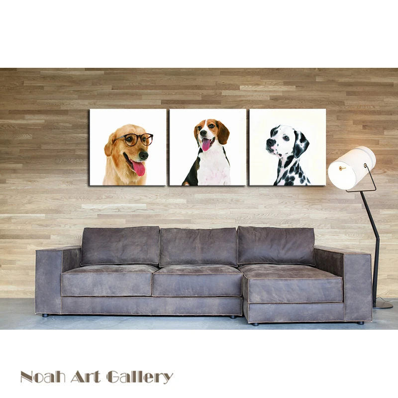 Настенный художественный Рисунок с животными американская порода собак