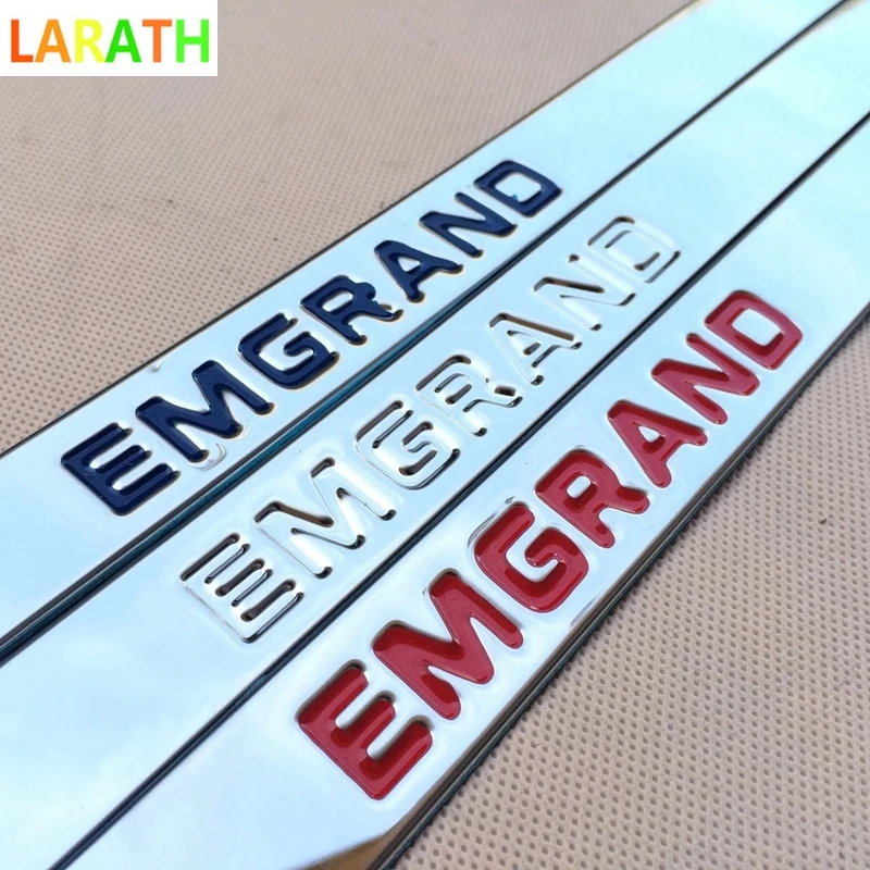 Для Emgrand 7 EC7 EC715 EC718 2014 2015 2016 Наклейка на заднюю дверь из нержавеющей стали наклейка