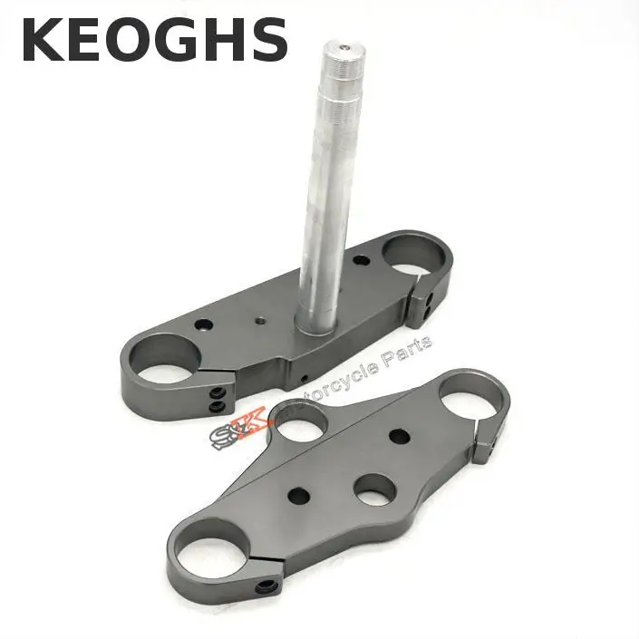 Keoghs мотоциклетные тройные деревья Cnc алюминиевая верхняя часть и зажим бутылки