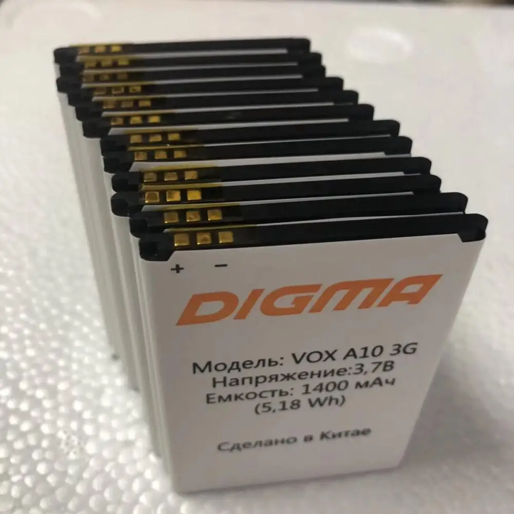 Высококачественная аккумуляторная литий ионная батарея для смартфона Digma VOX A10 3G