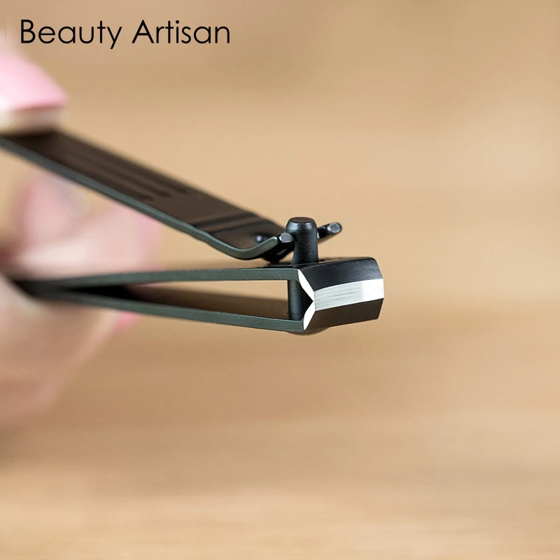 1PC Large Stainless Steel Nail Clipper Cutter Scissors Professional Manicure Trimmer Black High Quality Finger Toe |