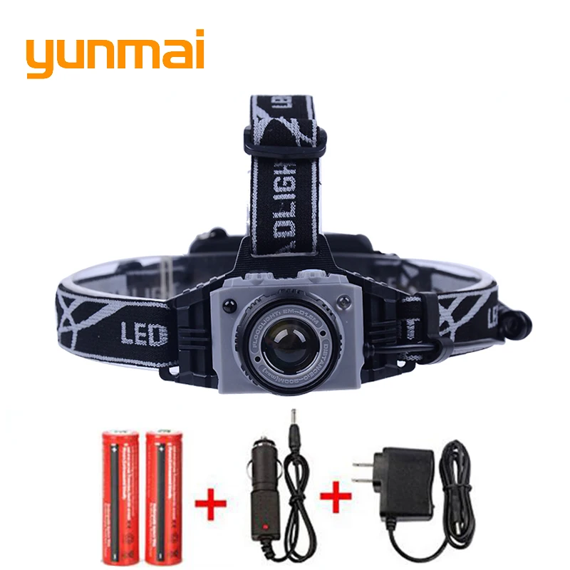 Выключатель с датчиком человеческого тела светодиодный налобный фонарь