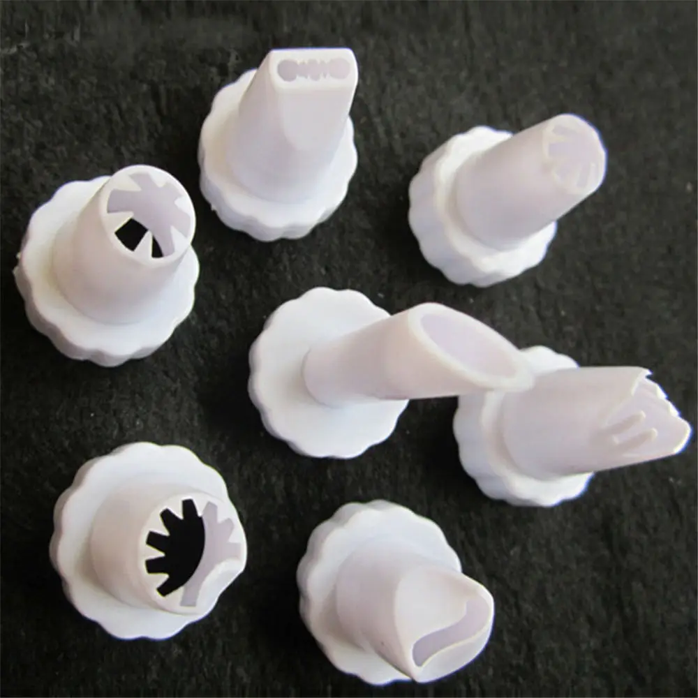 Тонкий шприц для украшения тортов глазури крема насадки 8 шт. стандартные