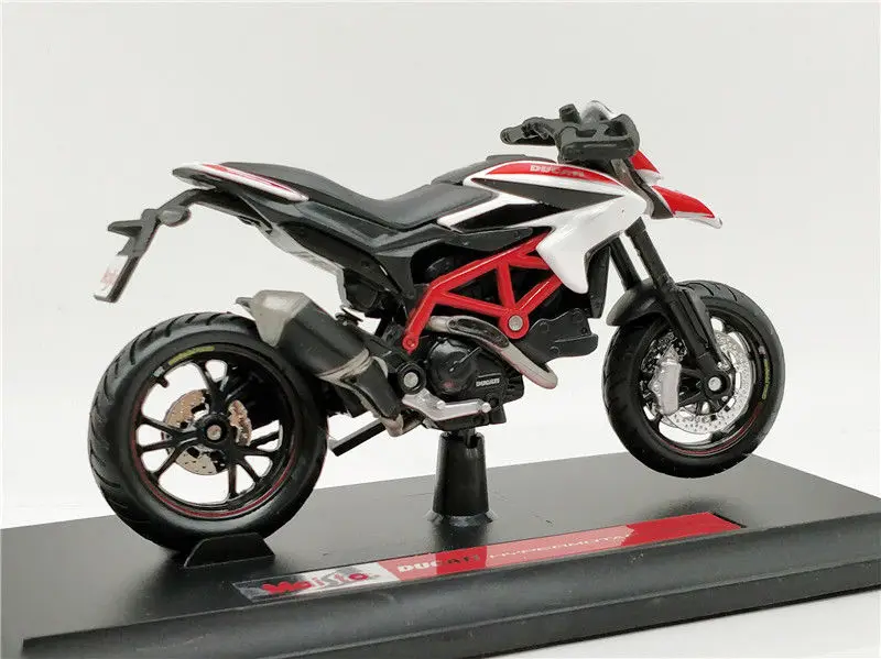 Модели литых под давлением мотоциклов и велосипедов Maisto 1:18 Ducati Hypermotard SP игрушки в