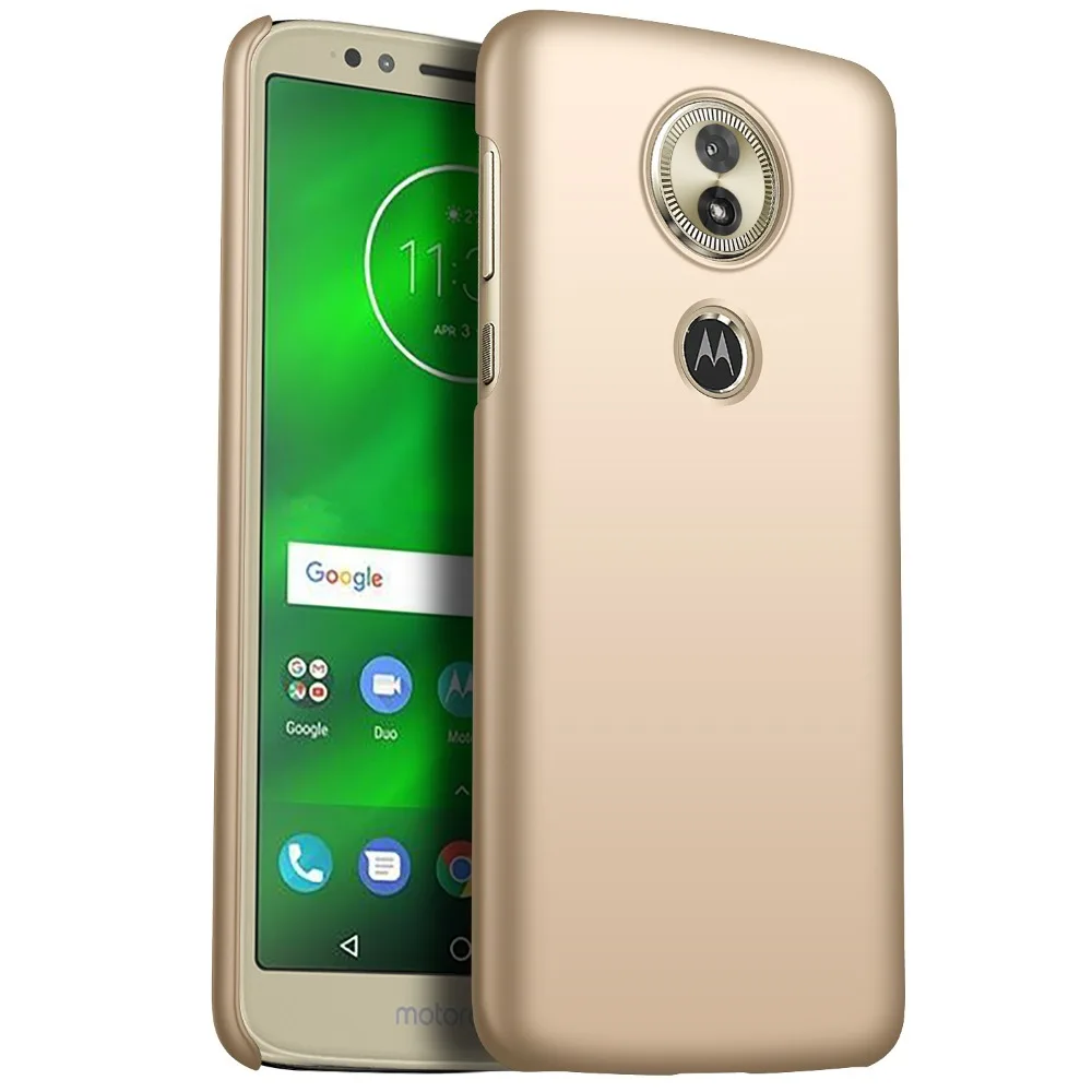 KIYLCZXYCM для Motorola Moto G6 Играть чехол Ультратонкие масляной печатная красный PC задняя