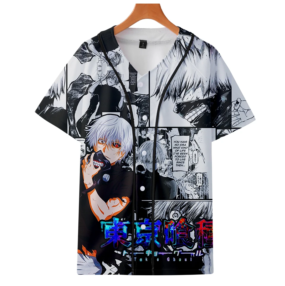 Новинка 2019 куртка tokyo ghoul легко сочетающаяся одежда осенняя бейсбольная унисекс с