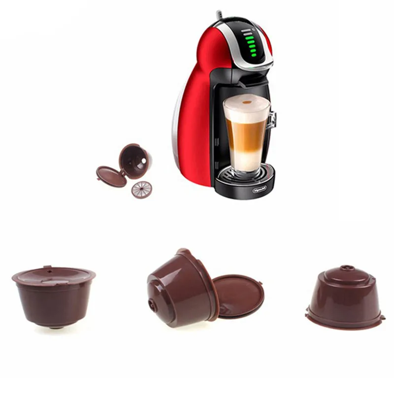 1 шт. многоразовые капсулы для кофе Dolce Gusto|capsule dolce|capsule coffee gustocapsules refillable |