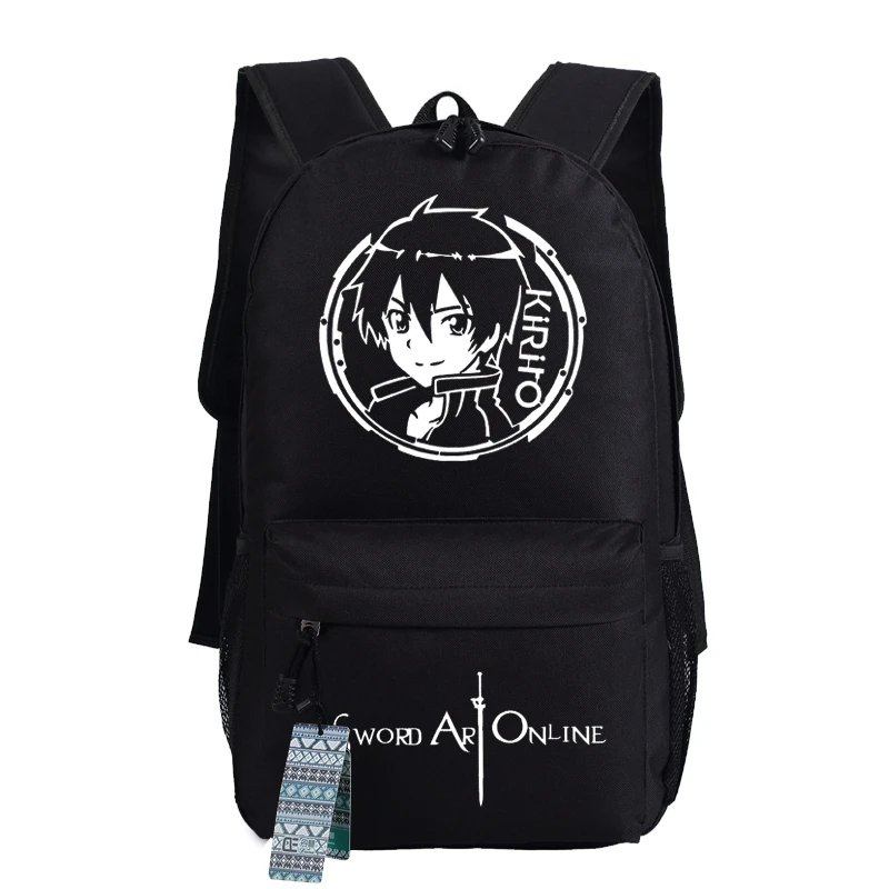 Холщовый школьный ранец Sword Art Online для девочек подростков|backpack for teenagers|backpacks teenage