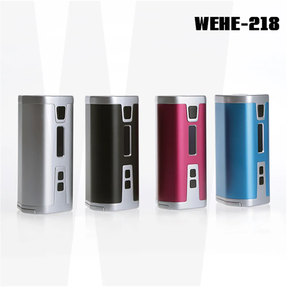 100% 2017 Оригинал WeHe 218 электронная сигарета требует (3) Высокая Ампер 18650 батареи 10 Вт