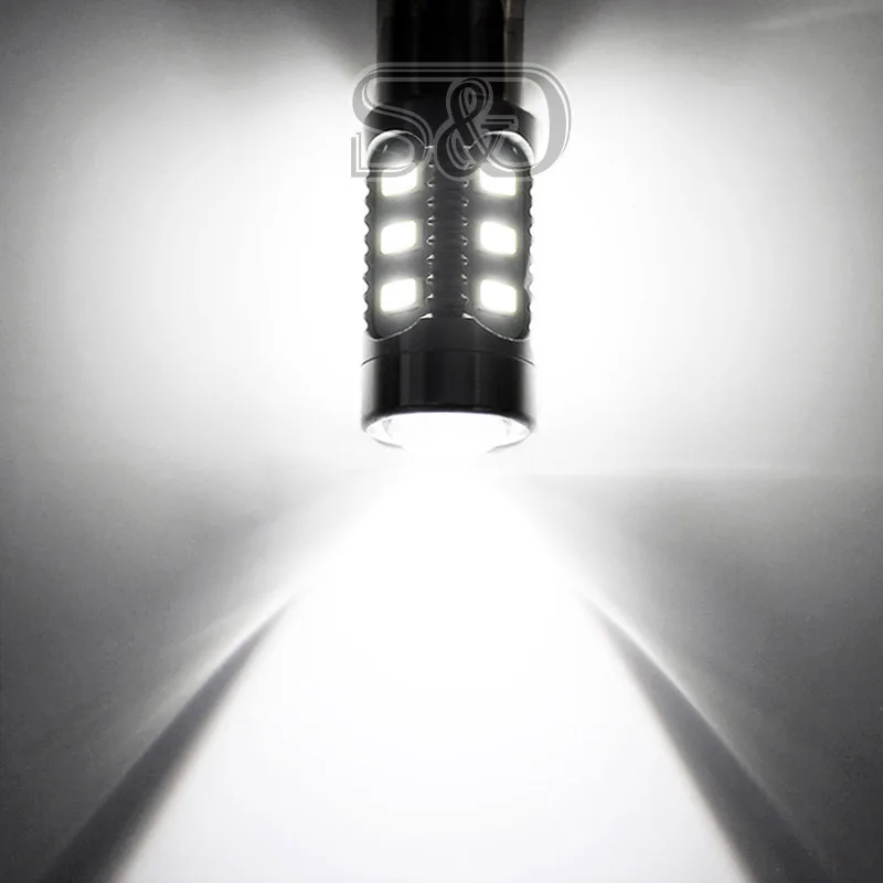 2 шт. BAY15D Led 1157 12 led 5730 smd высокой мощности противотуманные задние стоп лампы белый