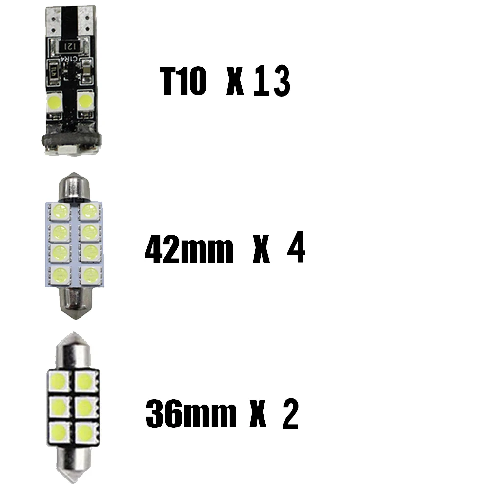19 шт. Автомобильные светодиодные лампы T10 36 мм 42 мм|light bright|light for carlight |