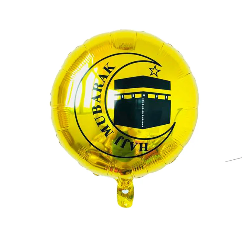 18 дюймов EID Mubarak globos 10 шт фольгированные шары Eid al Fitr украшения Гелиевый шар hajj