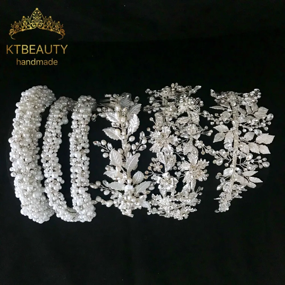 

New 5 Designs Rhinestone Silver/Golden Crystal Crown Tiara Headpiece Royal Bridal Wedding Dressing Crown Accessory Women Jewelry