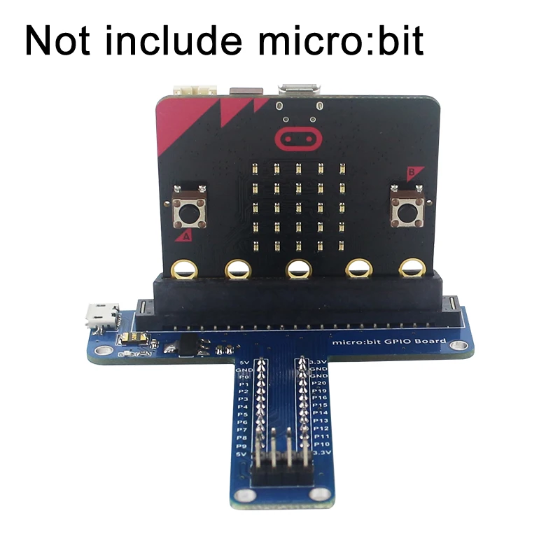 Micro:bit удлинитель T типа GPIO Board для макетной платы детей micor: Программирование