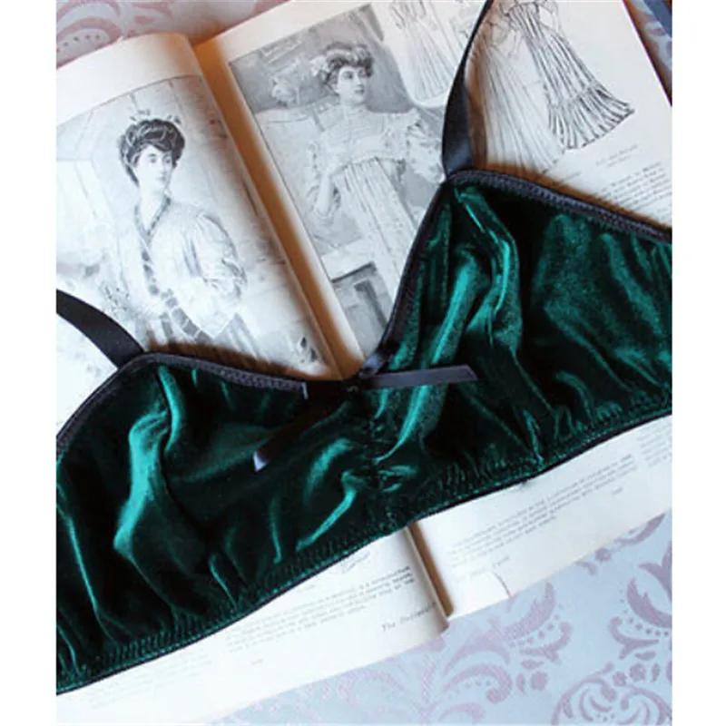 Женский бархатный комплект бикини 2017 купальный костюм в стиле ретро с высокой