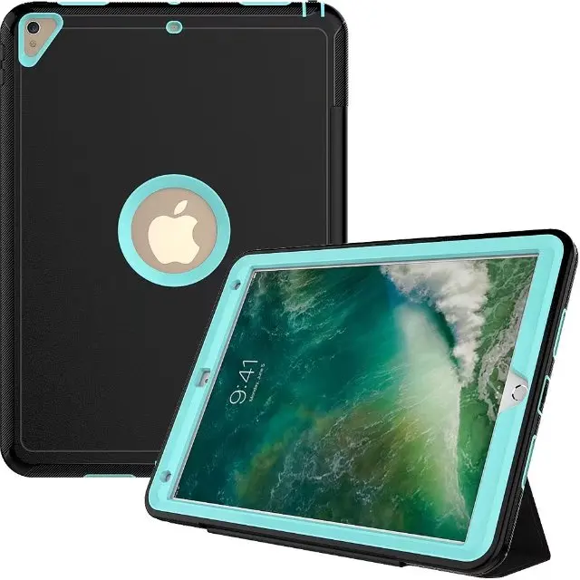 Силиконовый чехол из поликарбоната для, новинка, iPad Air, 10,5 дюймов, pro, 10,5 дюймов, умный чехол s, планшет, противоударный, для детей, безопасный Чехол-подставка+ ручка