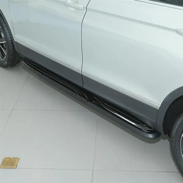 Подножку подходит для VW Volkswagen Tiguan L все пространство шаг в сторону Нерф Бар высокое качество алюминиевый сплав