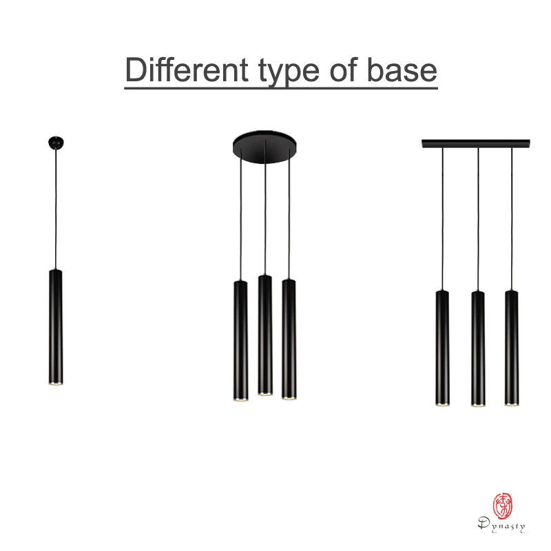 Современный подвесной Точечный светильник креативный алюминиевый в форме