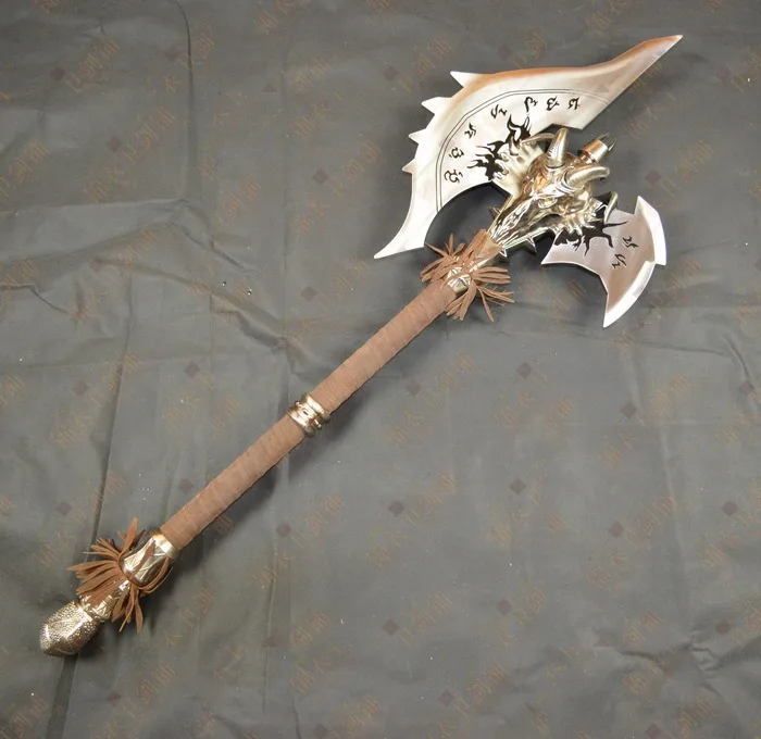 110 см Высокое качество сплав WOW Shadowmourne топор, WOW король личи Артас FROSTMOURNE'S брат Легенда модель оружия