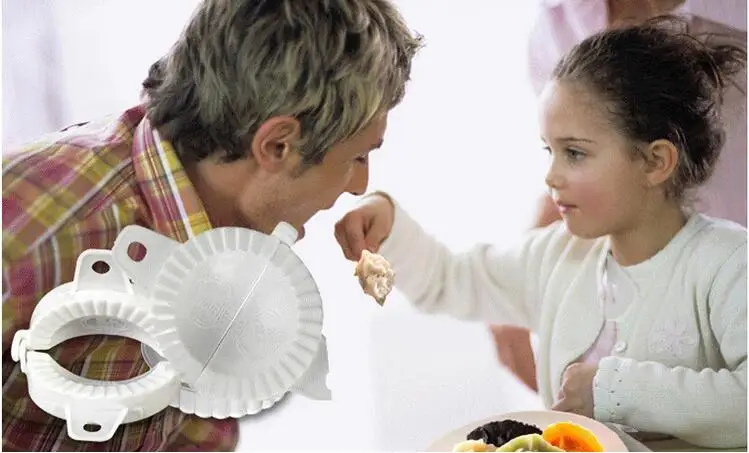 Пластиковый пресс для теста диаметром 7 см устройство изготовления пельменей
