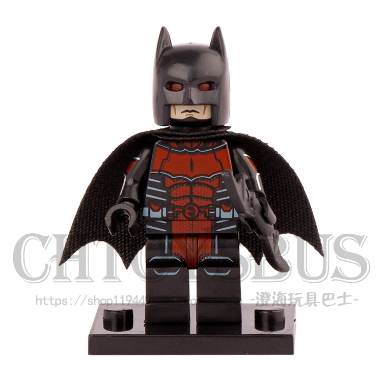 Один красный костюм Бэтмен Брюс Уэйн ТВ Batcave Супер Герои Лига Справедливости