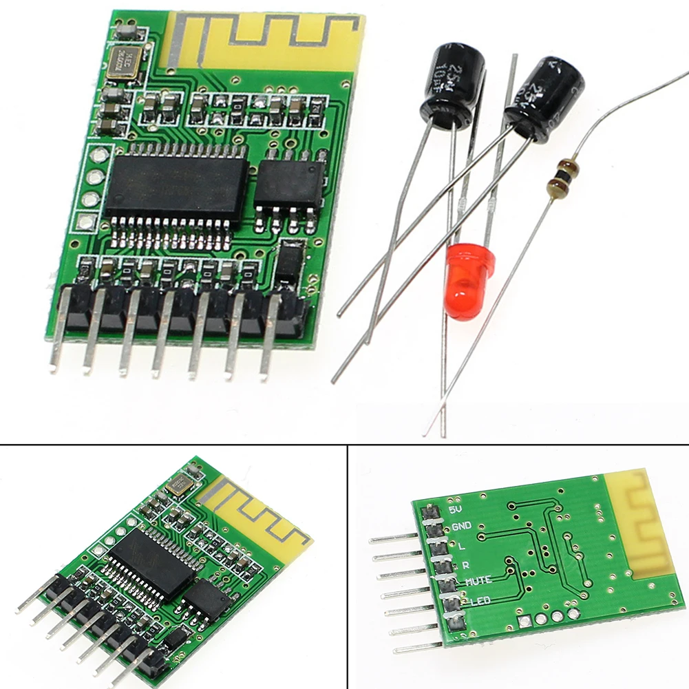 5v 4 0 DIY усилитель мощности модифицированный стерео Bluetooth модуль аудио