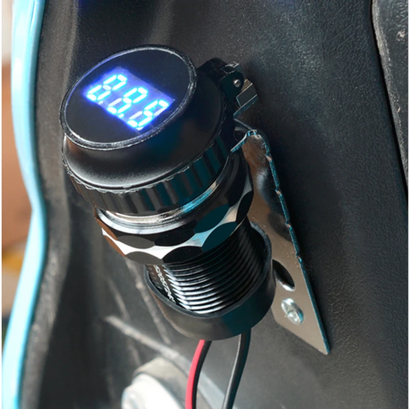 Водонепроницаемый USB разъем WUPP 12 В для зарядки мотоциклов и автомобилей с