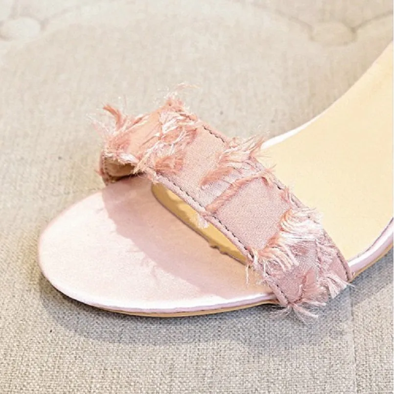 Cresfimix sandalias de mujer Женские модные классические черные босоножки высокого качества
