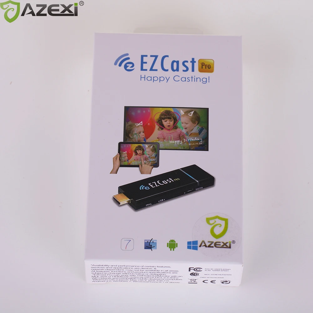 EZcast Pro ключ Выход 1080 P Оконные рамы IOS Andriod Miracast/Airplay/DLNA поддерживает 4 до 1