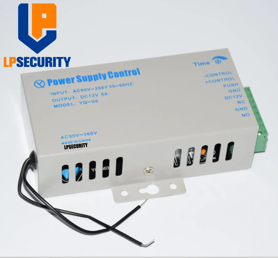 LPSECURITY DC 12V Новый система контроля допуска к двери переключатель питания 5A / AC 90 ~ 260V