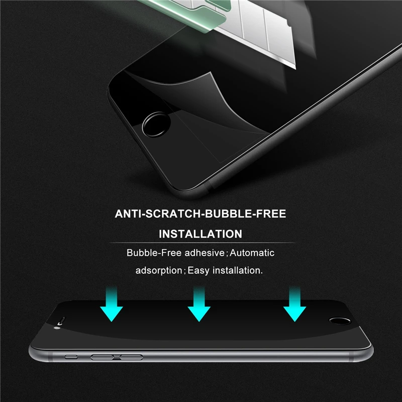 Антишпионская Защитная пленка для экрана IPhone X 5 5S SE 6 6S 7 8 Plus Iphonex экран защитная