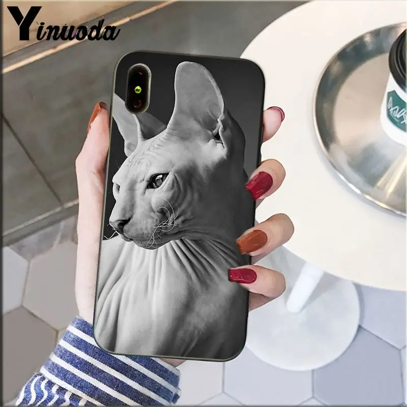Yinuoda тату Сфинкс Кот искусство клиента высокое качество телефонный чехол для iPhone