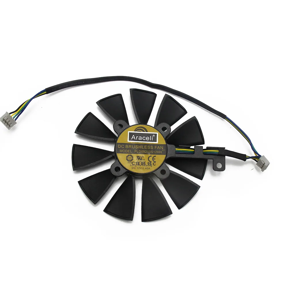 Вентилятор охлаждения 87 мм для ASUS GTX1060 1070 Ti RX 470 570 580 PLD09210S12HH 28 | Компьютеры и офис