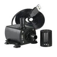 DC 12V USB Jack Мини DC 12 В водяной насос для дайвинга насосы для пруда Аквариум Фонтан Электрический садовый инструмент 280L/час 30-40 dbs - Напряжение: DC 12V USB Jack
