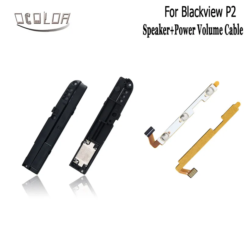 Ocolor для Blackview P2 громкий Динамик Мощность On/Off + Volume FPC кнопку вверх/вниз Кнопка