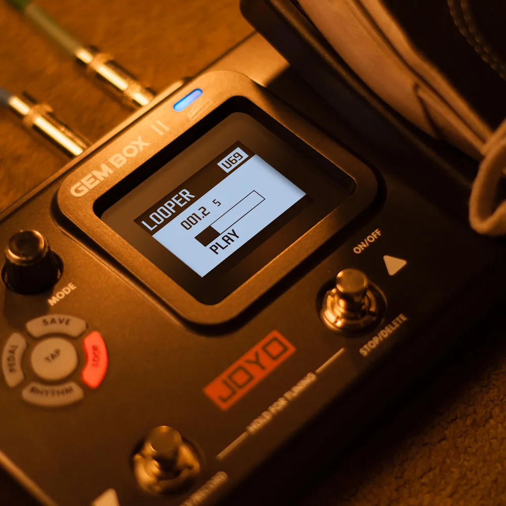 Joyo Gembox II Мультифункциональный процессор 3 минуты looprecording 40 барабанная машина