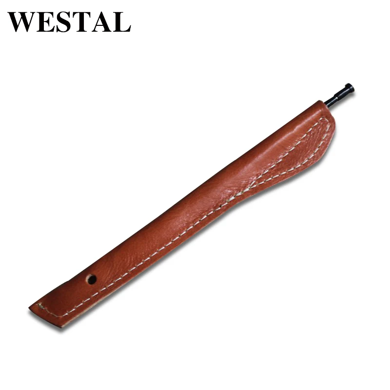 Чехол для ручек из натуральной воловьей кожи маленькие товары держатель