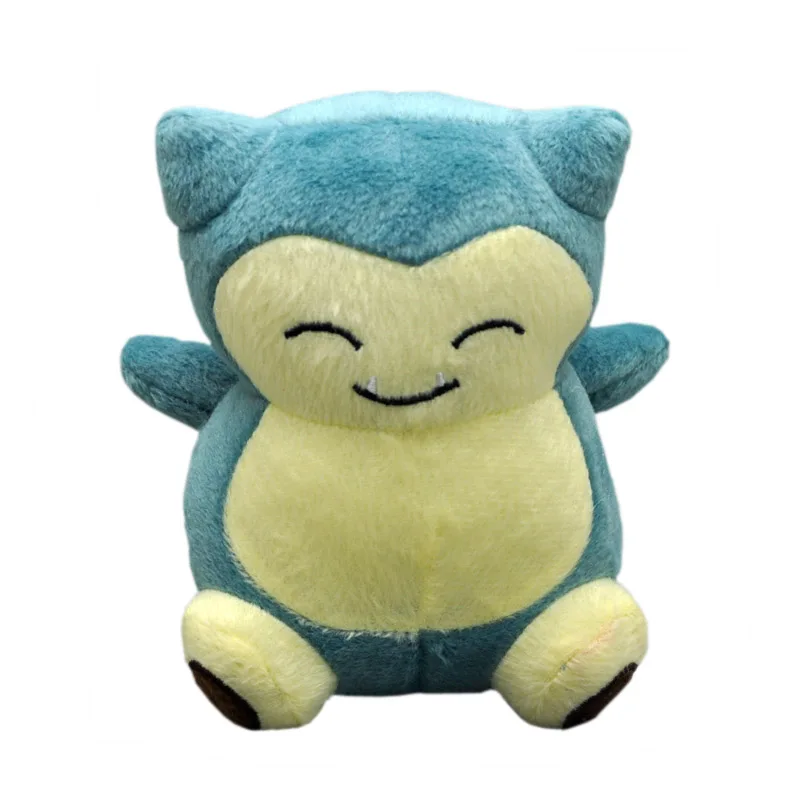 Snorlax 13cm Mimikyu Mudkip Mew Meowth Psyduck Poliwag Raichu Rotom Snorlax Totodile Treecko Vlupix Wobbuffet Zygarde Voltorb плюшевые игрушки SYQQ - Цвет: Snorlax 13cm