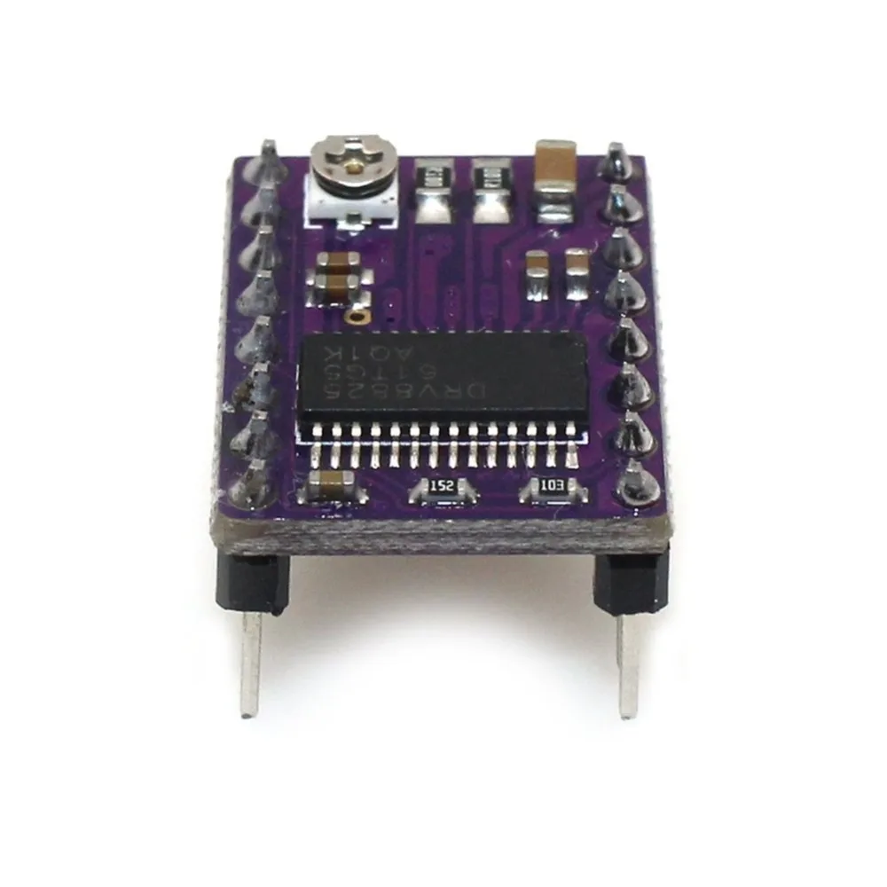 ShenzhenMaker DRV8825 шаговый двигатель драйвер модуль 4 слойный с мини радиатор для 3D