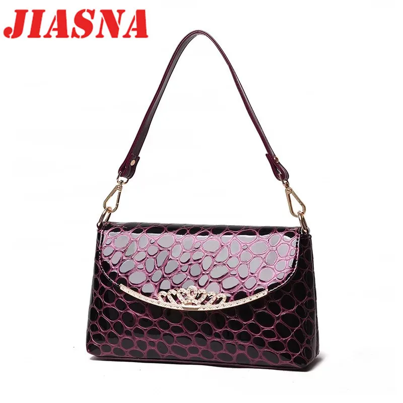 JIASNA Новый Женский Европейский и Американский Стиль Канала Дамские Сумки Мягкий PU