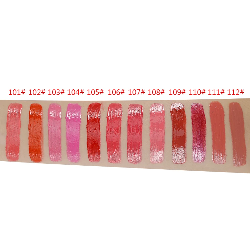12 цветов брендовый Матовый жидкий блеск для губ набор Увлажняющая губная помада