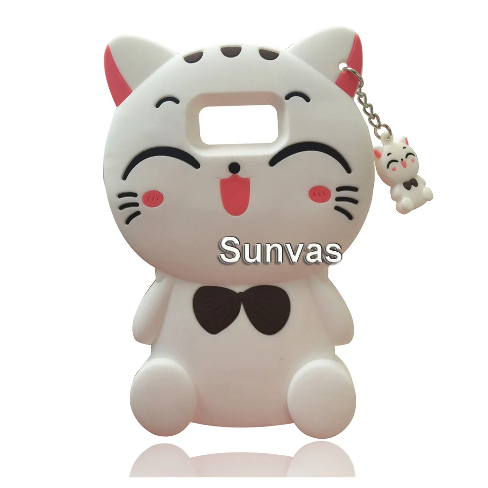 3D милый мультфильм Мышь Кот Бэтмен Джуди Kitty Мягкая силиконовая задняя крышка