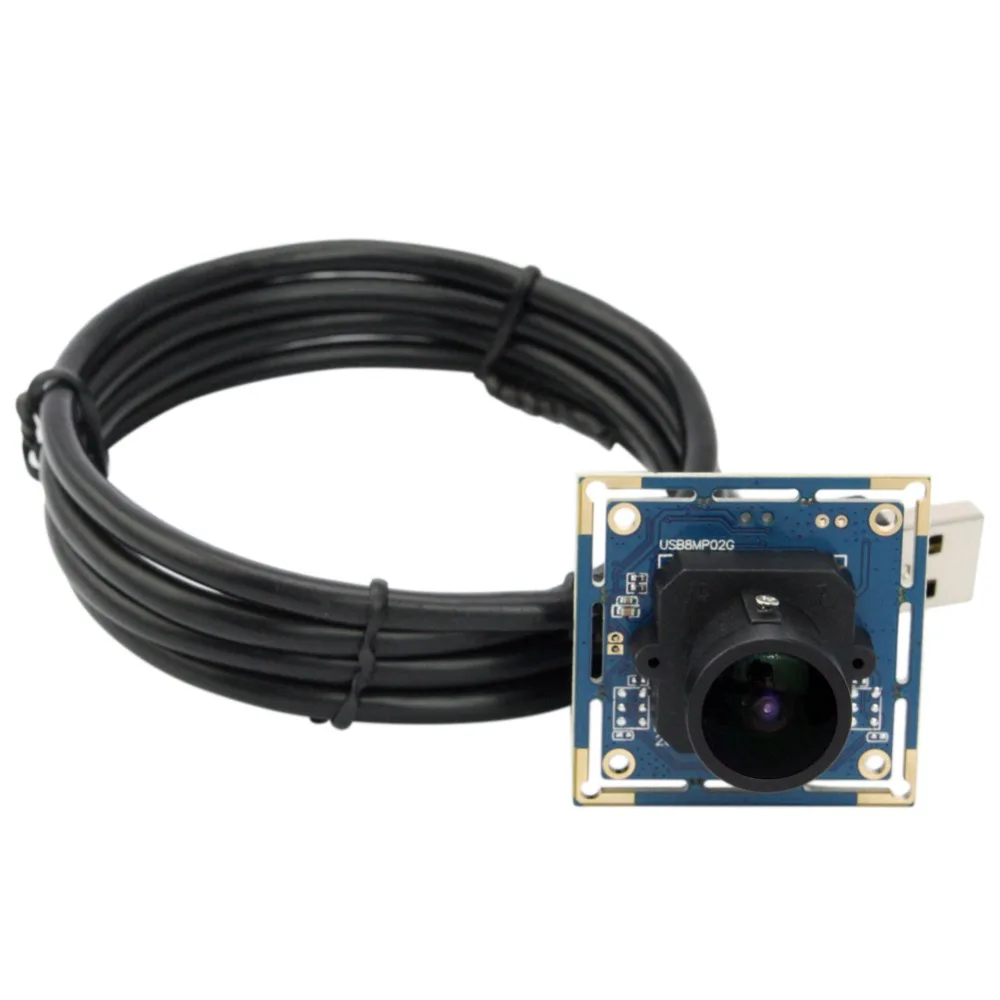 Цифровая usb камера рыбий глаз 8 Мп 3264X2448 HD IMX179 датчик USB2.0 веб модуль|Веб-камеры| |