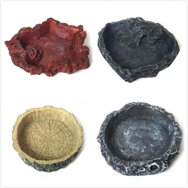 1 шт. чаша для подачи воды под рептилию кормушка кормления черепахи ящерицы