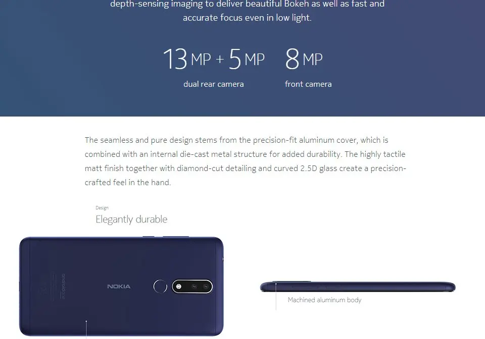 Смартфон NOKIA 3,1 Plus, 6,0 дюйма, HD+ Helio P22, четыре ядра, 3 ГБ+ 32 ГБ, два слота для sim-карты, 3500 мАч, Android 8,1, 4G, мобильный телефон