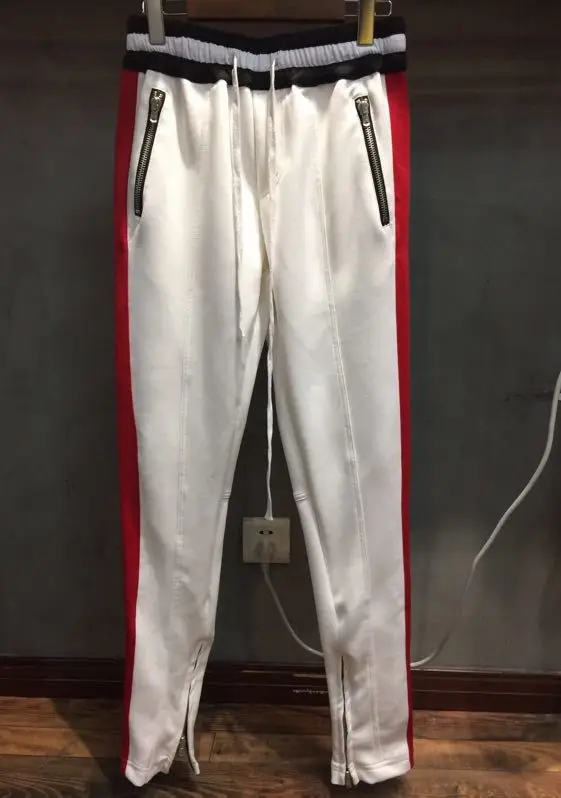 2018SS страх Божий пот Штаны Для женщин мужчин 1:1 высокое качество Drawstring спортивный