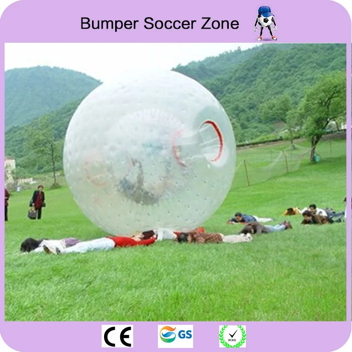 Бесплатная доставка Зорб мяч 2 5 м человеческий хомяк 0 8 мм ПВХ материал надувной