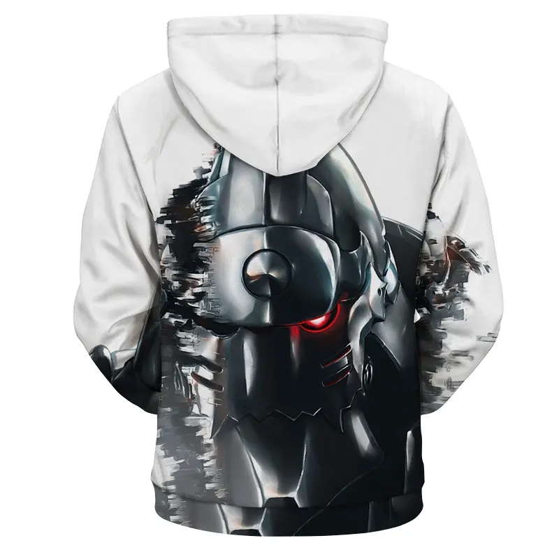 

YOUTHUP 2020 Fullmetal Alchemist 3d Hoodies Male 3d Full Print Hooded Sweatshirts Men Cool Cartoon Hoodies 3d Pullovers Tops