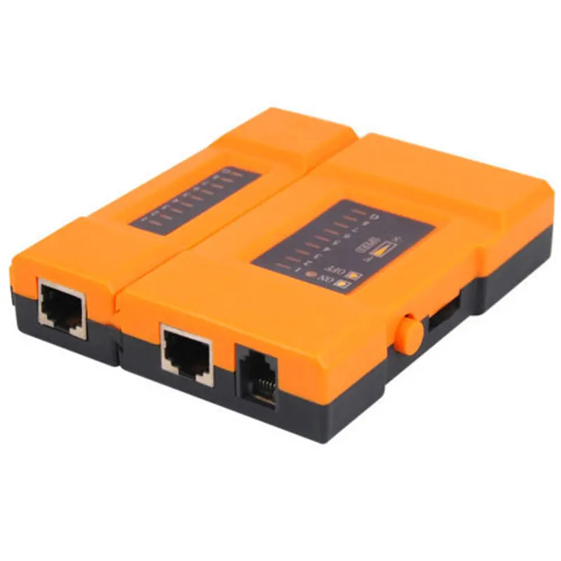 Тестер кабелей TRIXES LAN Ethernet сетевой телефон Mini pro Rj45 Cat6e Cat5e Rj11 UTP STP дистанционный